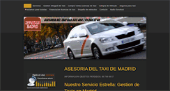 Desktop Screenshot of gestiondeltaxi.com